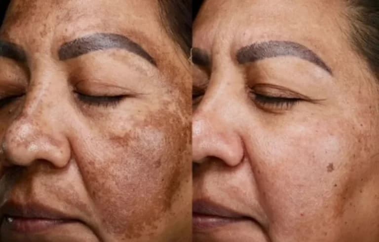 Aerolase laser before and after
